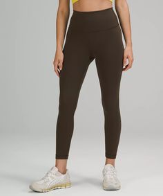 Wunder Train High-Rise Tight 25" | Women's Pants | lululemon Lululemon Full-length Yoga Pants For Sports, Lululemon Athleisure Yoga Pants For Gym, Lululemon Stretch Full Length Activewear, Casual Lululemon Workout Leggings, Casual Lululemon Activewear For Pilates, Lululemon Casual Workout Leggings, Lululemon Full Length Athleisure Activewear, Casual Lululemon Leggings For Workout, Casual Lululemon Sports Leggings