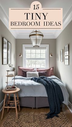 Discover clever tiny bedroom ideas to make the most of your small space. Utilize smart storage solutions, multi-functional furniture, and creative layouts to create a cozy and efficient room. Tiny Couple Bedroom Ideas, Small Nyc Bedroom Ideas, Tiny Bedroom Layout, Tiny Bedroom Storage Ideas, Tiny Bedroom Ideas For Couples, Narrow Bedroom Ideas, Small Bedroom Layouts, Tiny Bedroom Storage, Tiny Bedroom Ideas