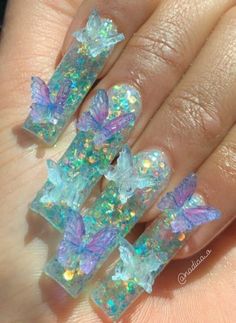 Harajuku Nails, The Olsen Twins, Junk Nails, Olsen Twins, Exotic Nails, Really Cute Nails, Crazy Nails, Design 2023, Jelly Nails