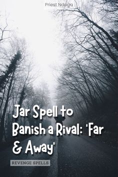 Remove toxic individuals from your life with the ‘Far & Away’ jar spell. Banish rivals and negative people effortlessly.