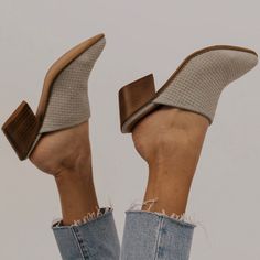 These Textured Mules Feature A 2.5" Heel, A Comfortable Footbed + Pointed Toe. These Slip-On Shoes Are Cute For So Many Occasions! Four Beautiful Colors Make These Mules Irresistible And Easy To Wear With Anything In Your Closet! Dress Them Up With A Skirt + Blouse Or Wear Them With Your Favorite Jeans And A Leather Jacket. You Can Really Make Them Your Own! Mules Shoes Outfit Work, Mule Shoes Outfit, Designer Sandals, Spring Shoes, Home Fashion, Shoe Style, Work Shoes, Mules Shoes, Mule