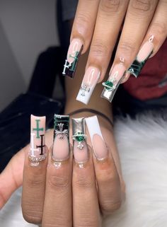 Drip Nails, Short Square Acrylic Nails, Dope Nail Designs, Acrylic Nails Coffin Pink