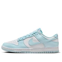 Nike Dunk Low 'Glacier Blue' DV0833-104 Glacier Blue Dunks Outfit, Dunk Low Blue, Nike Cheap, Dunk Low Nike, Blue Ice