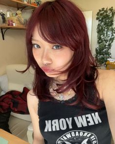 Safe People, Pretty Hair Cuts, Hair Muse, Red Hair Inspo, Image Swag, Side Bangs