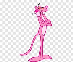 the pink panther cartoon character, hd png