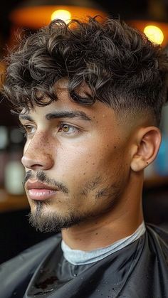 Sharp and Suave: 25 Trendy Edgar Cuts for Men in 2024 Wavy Edgar, Men Hairstyles Medium, Wavey Curls, Medium Wavy Hair, Edgar Haircut, Classic Mens Haircut, Hair Science