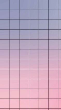 a pink and blue background with squares in the middle