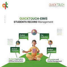 Quicktouch Eims Students Record Management  - Quicktouch It Solution, Web App Development, School Management, Key Dates, It Solutions, Html5 Templates, Hotel Management, Data Analytics, Learning Tools