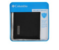 The Columbia Slimfold Passcase is a compact and stylish wallet designed for convenience and durability. It features multiple card slots, an ID window, and a slim profile, making it ideal for everyday use without adding bulk to your pocket. Crafted with quality materials, it offers a blend of functionality and timeless design. Bifold design for added convenience, Durable construction with genuine leather, Columbia logo detailing for a signature look, ID window for quick access, Multiple card slot Signature Look, Card Slots, Columbia, Timeless Design, Genuine Leather, Leather, Black