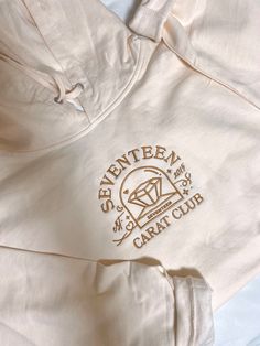 Carat Club Lightstick Seventeen Embroidered Hoodie Kpop - Etsy Seventeen Fanmade Merch, Seventeen Merch Clothes, Seventeen Merch Aesthetic, Seventeen Embroidery, Seventeen Hoodie, Txt Hoodie, Seventeen Lightstick, Seventeen Merch, Club Merch