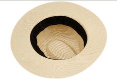 Elevate your style with "SLAY". Made with panama light brown paper straw, this sophisticated hat adds a touch of luxury to any outfit. Perfect for a day at the beach or a day out on the town, make a statement with this exclusive piece. Material: Straw Size: M/L (56-58cm) (elastic sweatband) Brim: Approx 3 inches Chic Straw Fedora Panama Hat, Elegant Fedora Panama Hat For Vacation, Casual Paper Straw Fedora For Summer, Elegant Brimmed Fedora For Vacation, Elegant Wide Brim Fedora For Vacation, Casual Summer Fedora In Paper Straw, Elegant Vacation Straw Hat Made Of Paper Straw, Elegant Paper Straw Hat For Vacation, Spring Travel Panama Hat In Paper Straw