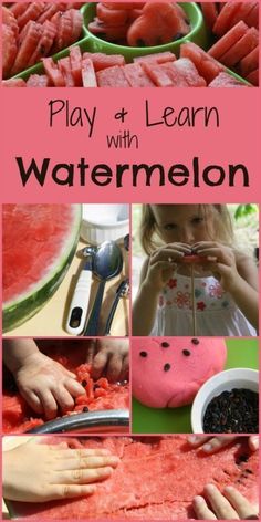 play and learn with watermelon