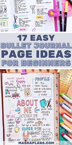 Kickstart your journaling adventure with these 17 simple bullet journal ideas for beginners. We believe that bullet journaling should be accessible to everyone, especially those just starting out. Discover easy and effective page layouts designed to help you organize your life and spark creativity. Whether you're looking for bullet journal page ideas for beginners or tips on how to bullet journal, we've got you covered. Click now to explore and get inspired! Simple Bullet Journal Ideas, Bullet Journal Ideas For Beginners, Journal Ideas For Beginners, Simple Bullet Journal, Bullet Journal Page Ideas, Journal Page Ideas, How To Bullet Journal, Bullet Journal Page, Bullet Journal Setup