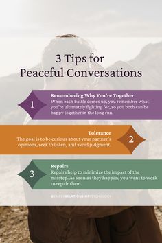 Have you and your partner ever had a blowout fight when all you wanted to do was share what was in your heart?  Do you find you can't stop interrupting each other because you have different opinions?  Are you afraid to share how you really feel in case it pushes your partner away or causes a fight?  If that sounds familiar, check out these three tips for more peaceful conversations in your relationship  This post is for informational purposes only.  #emotionalintimacy #relationshipadvice Relationship Advice Quotes Wisdom, Different Opinions, A Blowout, Marriage Therapy, Secret Crush Quotes, Relationship Counselling, Relationship Goals Quotes, Feeling Disconnected, Communication Relationship