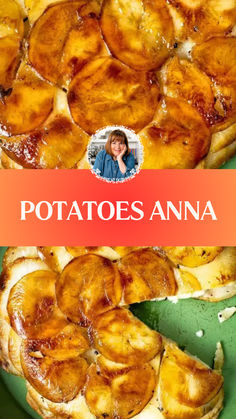 Ina Garten Potatoes Anna Anna Potatoes Recipe, Pioneer Woman Potatoes Au Gratin, Potatoes Anna Recipe, Potatoes Diane, Potato Anna, Anna Potatoes, Pommes Anna Recipe, November Meals, Potatoes Anna