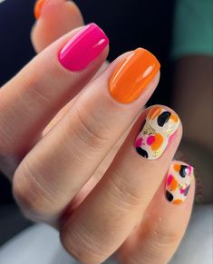 Summer Manicure Colors, Shades Of Hot Pink, Colors For 2024, Manicure Colors, Short Gel Nails, Summer Manicure, Nail Design Inspiration, Summer Gathering