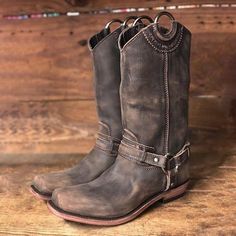 Category:Boots; Upper Materials:PU; Embellishment:Buckle; Season:Fall,Winter; Heel Type:Flat Heel; Gender:Women's; Toe Shape:Round Toe; Type:Knee High Boots; Style:Minimalism,Comfort,Casual,Vintage,Classic; Heel Height(inch):1-2; Outsole Materials:Rubber; Occasion:Daily,Outdoor; Closure Type:Zipper; Listing Date:09/08/2023; Production mode:External procurement; 2024 Trends:Motorcycle Boots,Cowboy Boots,Plus Size,Work Boots; Size chart date source:Provided by Supplier. Knee High Boots Winter, Boots 2020, Chunky Heels Casual, Popular Boots, Boots Flat, Ladies Boots, Women Slides, Buckled Flats, Toddler Girl Shoes