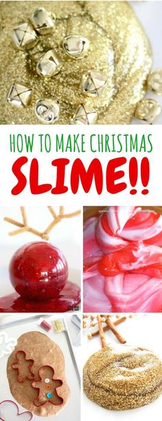 how to make christmas slime