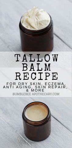 Make Tallow, Balm Recipe, Diy Lotion, Baking Soda Shampoo, Skin Repair, Skin Care Recipes