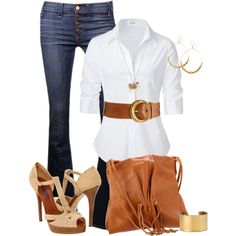 "Untitled #426" by johnna-cameron on Polyvore Brown Purse Outfit, Pinstripe Nails, Mode Over 50, Mode Rockabilly, Purse Outfit, Good Color Combinations, Brown Purse, Nails 2020, Nails Black