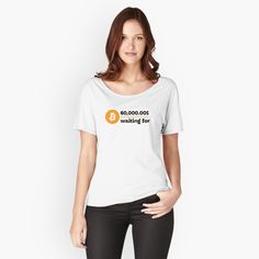 Get my art printed on awesome products. Support me at Redbubble #RBandME: https://www.redbubble.com/i/t-shirt/Crypto-Bitcoin-by-sensualita/119162226.XK1BC?asc=u Feminist Shirt, Long T, Stand By Me, Super Cool, Deep Purple, Lightweight Hoodie, Chiffon Tops, Indiana