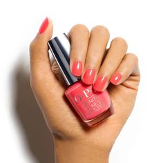 Gel Polish Colors Summer, Opi Coral Nail Polish, Opi Gel Polish Colors Summer, Opi Gel Polish Colors, Nail Polish 2023, Coral Nail, Coral Nail Polish, Opi Gel Nails, Opi Nail Colors