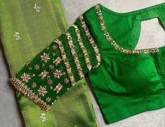 Hand embroidered ready made saree blouse / crop top/stitched saree blouse usa / saree blouse/modern blouse/zardosi blouse/parrot green saree blouse/ pure silk blouse/ maggam work blouse        It is very true that a perfect blouse is the one which makes your saree look stand out !! If you find one of such a style that you have been wanting to have then dont let it go !! we carry such unique trending blouses that instantly add a stylish look to any saree !!     Well..!! we understand that you may Luxury Green Resham Embroidery Blouse, Luxury Green Raw Silk Blouse Piece, Luxury Green Blouse Piece With Resham Embroidery, Luxury Green Zari Work Tops, Luxury Green Tussar Silk Blouse Piece, Saree Blouse Modern, Parrot Green Saree, Zardosi Blouse, Embroidery Blouse Saree