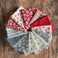 "Bring some Scandinavian charm to your holiday sewing with this whimsical fat quarter bundle.  The bundle includes 12 fat quarter cuts from the Scandi 2023 collection.  Each fat quarter measures approximately 18\" x 21\" inches.  The fabric is 100% cotton.  Perfect for quilting projects.  Manufacturer:  Makower UK - Andover. Bundles are cut off the bolt and bundled in our shop." Holiday Sewing, 2023 Collection, Fabulous Fabrics, Fat Quarter Bundles, Retail Shop, Fat Quarters, Simple Patterns, Quilting Projects, Beautiful Fabric