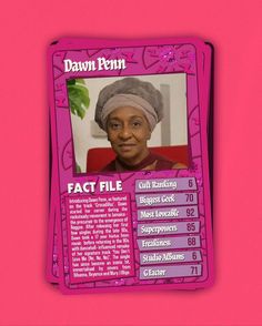 a card with an image of a woman wearing a turban on top of it