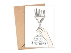 Cheers to You on Your Birthday Martini Card Simply Happy Cards Alcohol Birthday Cards, Happy 21st Birthday Cards, Birthday Martini, Martini Birthday, Birthday Cocktails, Drink Design, Birthday Drinks, Birthday Card Drawing, 21st Birthday Cards