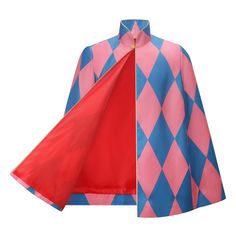 Specification Type: Howl Cosplay Cape Howl's Moving Castle Source: Howl's Moving Castle Character: Howl Components: One Cloak Size: One Size (Length: 78cm / Shoulder Width 46cm) Inventory: Make to order, the processing time is about 10-15days Fabric: Polyester Occasion: Halloween, Cosplay, Comic Cons, Theme Parties, Carnival, etc. Howl Cosplay, Moving Castle Howl, Cosplay Cape, Howl's Moving Castle Howl, Howl Pendragon, Jacket Cape, Anime Halloween, Howl's Moving Castle, Anime Cosplay Costumes