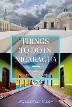 an image with the words things to do in niagara on it, and a photo of buildings