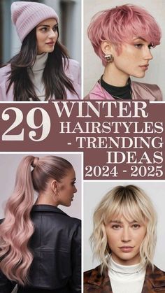 the top 20 winter hairstyles trending ideas