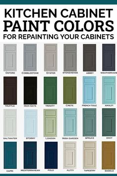 the kitchen cabinet paint colors for painting your cabinets is an easy way to make it look like