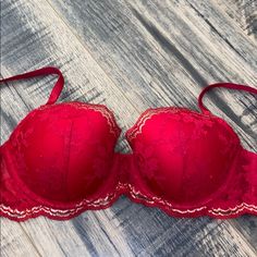 Red Glitter Vs Bra Never Worn Victoria's Secret Red Bra For Night Out, Victoria's Secret Red Party Bra, Elegant Red Victoria's Secret Bra, 36dd Bra, Coverage Bras, Vs Bras, Printed Bras, Pink Bralette, Black Lace Bralette