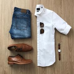 Everyday Essentials in this #Stylish Grid by @mrjunho3 Follow @stylishgridgame Tag #StylishGridGame www.StylishGridGame.com … Farewell Dress, Business Casual Attire For Men, Dressing Sense, Mens Fashion Blog, Ford Raptor, Brown Shoes