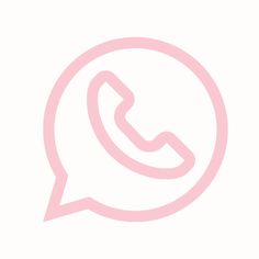 a pink phone with the text whatsapp on it