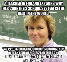 a teacher in finland explains why her country's school system is the best in the world