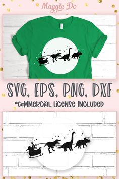 Product Description Santa and his Dinosaur sleigh ride SVGDigital cut fileCut Files includeSVGEPSDXFPNGAIA clear cut SVG file designed for cutting machinesThis file comes with two coloursa white moon(perfect for glow in the dark vinyland a Christmas dinosaur sleighThis file comes with two optionsthe moon is left whole as a layerso you can easily layer your sleigh ride over the topOr choose the moon with the knock out optionin case your vinyl will not layer wellThis is perfect for Christmas Eve Selling Bundles, Cricut Help, Maker Ideas, Cricut Christmas Ideas, Cricut Christmas, Image Svg, Cricut Projects Beginner, Winter Ideas, Christmas Sleigh