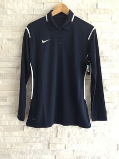 Women’s Long Sleeve Dri Fit Nike Shirt Size Medium. Condition is New with tags. Shipped with USPS First Class Package. Dri Fit Nike, Marvel Dr, Nike Shirt, Women Nike, Nike Shirts, First Class, Nike Dri Fit, Puma Jacket, Quarter Zip