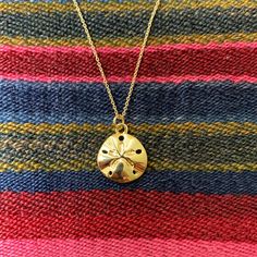 16” Vermeil Sand Dollar Neckalce Brand New Sand Dollar, Size 16, Women Jewelry, Brand New, Gold, Women Shopping, Color