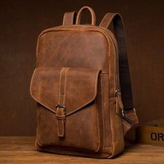 Genuine Leather Office Backpack Bag – Boho Living Room Classic Soft Leather Backpack For Office, Soft Leather Office Backpack, Brown Leather Backpack For Business Trips, Office Standard Backpack In Soft Leather, Office Soft Leather Standard Backpack, Leather Office Backpack, Office Leather Backpack, Metallic Cowhide Rug, Office Backpack