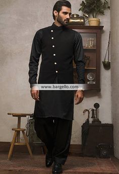 Stylish Waistcoat for Mens UK USA Canada Australia Norway Sweden Saudi Arabia Black Semi-formal Kurta For Winter, Black Semi-formal Winter Kurta, Stylish Waistcoats, Wedding Dresses Indian, Men's Waistcoat, Black Waistcoat, Waistcoat Men, Mens Waistcoat, Wedding Dress Outfit