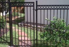 Recon Fence | Iron Gate Fence Installation In Plano Tx, Allen Tx, Richardson Tx Ornamental Iron Gates, Custom Iron Gates, Iron Fences, Gate Fence, Fence Installation, Custom Gates, Wood Gate, Fencing & Gates, Steel Fence