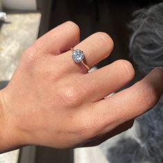 We just adore the overall shape and make of this old mine cut diamond! She is a happy gal, with her broad mirror-like facets and bright, sparkly face up. Set in our simple 4-prong solitaire in the NSEW orientation for a little twist. In yellow gold, the diamond just sings! So beautiful on the finger - timeless and elegant. and with a full 2ct face up look. 18kt yellow gold Size 7 Diamond measures: 7.46 x 7.03 x 5.09 mm GIA Link Here Antique Cushion Cut Single Diamond Rings, Old Mine Cushion Cut Engagement Ring, Old Mine Diamond Engagement Ring, Old Mine Cut Diamond Engagement Ring, Old Mine Cut Diamond, Modern Mens Rings, Art Jewelry Earrings, Antique Engagement, Antique Watches