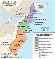 As a result of the French and Indian war, the British drove the French out of North America. After Britain won the Seven Year War and gained land in North America, it issued the Royal Proclamtion of 1763. Which prohibited American colonists from settling west of Appalachian. 13 Colonies Map, Middle Colonies, Southern Colonies, Thirteen Colonies, Hudson Bay Company, 13 Colonies, American Frontier, Trail Of Tears, American Colonies