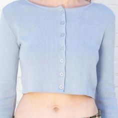 Nwt Brandy Melville Athelia Top Pastel Blue Color Brandy Melville Oversized Hoodie, Brandy Melville Christy Hoodie, Christy Hoodie, Brandy Melville Tank Top, Pastel Blue Color, New York T Shirt, Hoodie Oversize, Blue Pastel, Button Up Cardigan