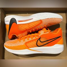 Women’s Size 11.5 Nike Sabrina 1 Tb Promo Tb Orange Basketball Shoes Fq3837-802. Color Is Orange/Black/White. Women’s Size 11.5, Men’s Size 10. Unreleased Promo Colorway. Brand New Without Box. Fast Shipping. Orange Basketball Shoes, Orange Basketball, White Nike Shoes, Nike High, Nike Metcon, Swim Shoes, Air Max Women, Hype Shoes, Nike Air Max 270