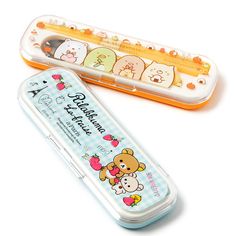 Kawaii Scrapbooking, Japanese School Supplies, Kawaii Rilakkuma, Disposable Utensils, College School Supplies, Kawaii School Supplies, Casual Restaurants, Cool School Supplies