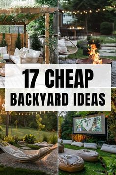 backyard ideas that are easy and cheap